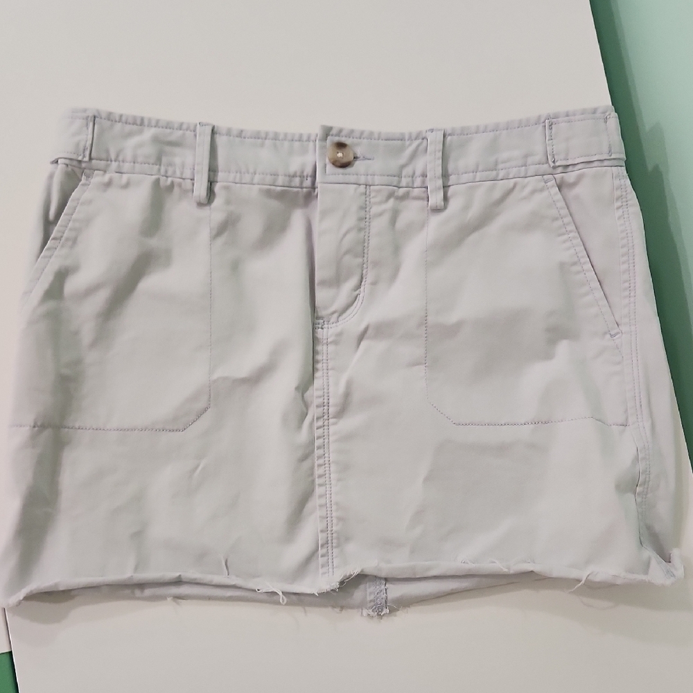 Old Navy Women's soft grayish blue Skirt